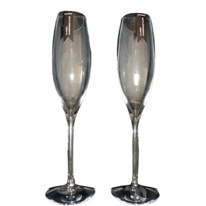 NEW WATERFORD Elegance Champagne Classic Flutes (Set of 2) – Model 40001101